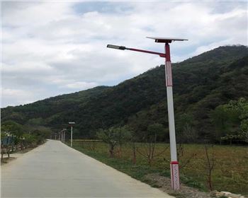 湖北新農(nóng)村太陽能路燈-湖北隴南路燈項目