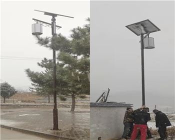 內蒙古延安甘泉美水街道太陽能路燈項目