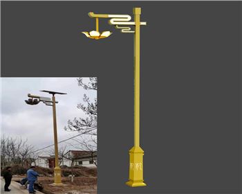 內蒙古寶雞鳳翔美麗鄉(xiāng)村太陽能路燈項目